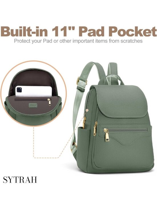 Stylish Women\'s Backpack Purse with RFID Wallet & Tablet Sleeve - Casual Travel main image 8
